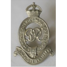 Royal Horse Artillery King's Crown cap badge 