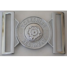 Yorkshire Regiment full dress belt buckle (waist belt clasp)