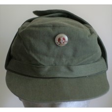 East German Army peaked field service cap 