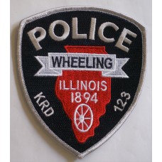 Wheeling Police patch, Illinois 