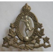 Royal Canadian Corps of Signals cap badge 
