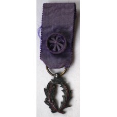 Order of Academic Palms miniature officer's badge 