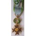 Miniature Order of Social Education commander grade 