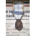 WWII War Commemorative Medal with "France" bar and original award certificate for the 18 Compagnie de Tirailleurs Militaires d'Isbergues 