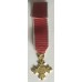 OBE Officer of the Order of the British Empire miniature version