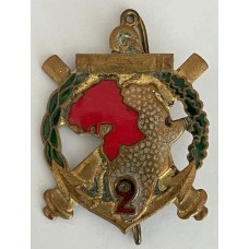2nd Colonial Artillery Regiment unit badge