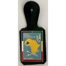Koulikoro School of Military Administration unit badge, Mali