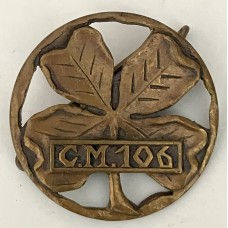 Mobilisation Center No 106 unit badge