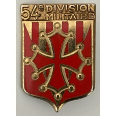 54th Territorial Military Division unit badge 54th Territorial Military Division unit badge