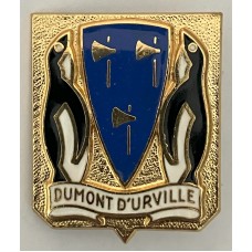 Dumont D'Urville Colonial Despatch boat veteran's badge
