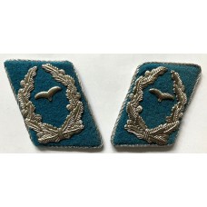 East German Air Force Major collar badges