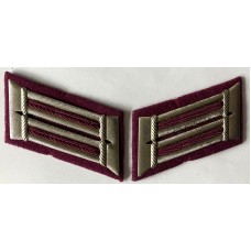 East German Fire Brigade officer's collar badges