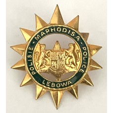 Lebowa Police officer's cap badge