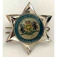 Venda Police officer's cap badge