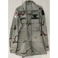 1st Armored Division Expert Infantryman & Parachute qualified desert combat uniform jacket