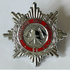 Merseyside Fire Brigade cap badge 