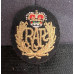 Royal Air Force Airman's service dress visor cap and cap badge 