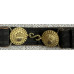 Army officer's service dress belt with Infantry pattern buckle 