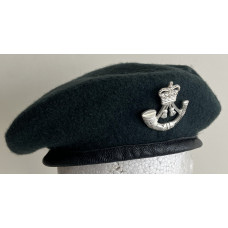 The Rifles dark green beret and Queen's Crown cap badge