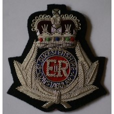 Gloucestershire Constabulary bullion wire cap badge 
