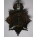 Kent Constabulary King's Crown helmet plate