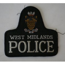 West Midlands Police, older bell shaped patch 
