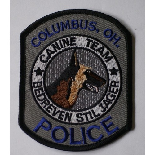 Columbus Police K9 patch, Ohio