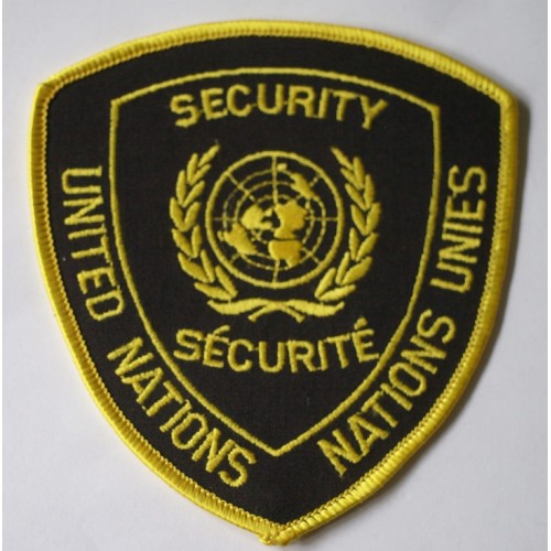 United Nations New York HQ Security Guard patch