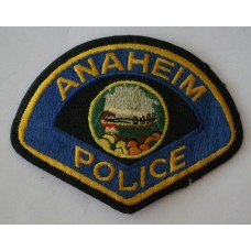 Anaheim Police patch, California 