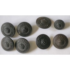 Somerset Constabulary King's Crown buttons