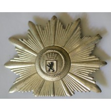 Berlin Police post war shako plate
