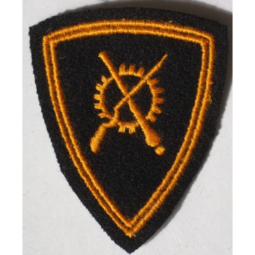 Sleeve patch for Armorer Machinist