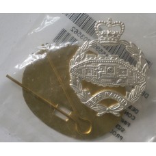 Royal Tank Regiment officer's cap badge 