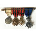 Order of Leopold II civil miniature medal group of 4