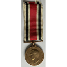 Special Constabulary Long Service Medal named to Inspector John S Biss