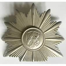 North Rhine Westphalia Police post war shako plate