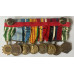 Naval Commendation Medal with V device, US Marine Korea & Vietnam miniature medal group of 8