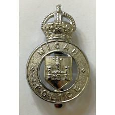 Wigan Borough Police King's Crown cap badge