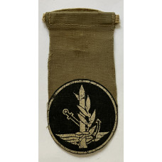 Israeli Army General Staff older canvas unit tag Israeli Army General Staff older canvas unit tag