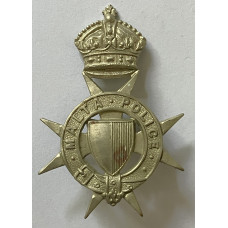 Malta Police 7th pattern cap badge