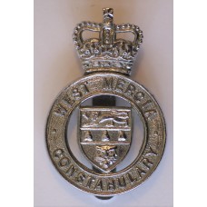 West Mercia Constabulary cap badge,  post 1974 constables and sergeants