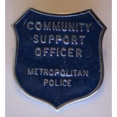 Metropolitan Police Community Support Officer cap badge 