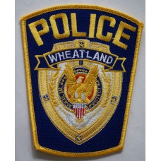 Wheatland Police patch, California 