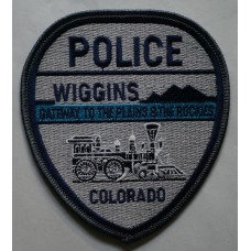 Wiggins Police patch, Colorado 