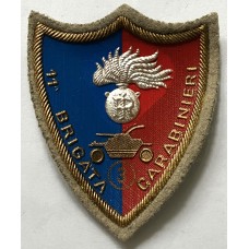 11th Carabinieri Brigade 3rd Company sleeve patch
